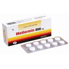 Metformin 850 mg (100 Tablets)