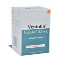Ventolin Salbutamol Nebules 2.5  mg